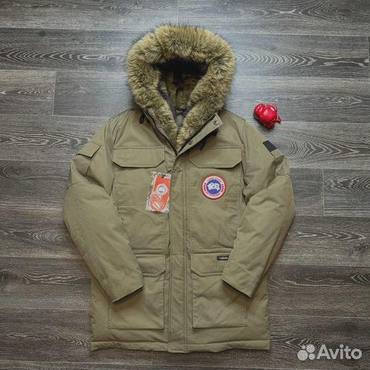 Куртка зимняя мужская Канада Гусь 52