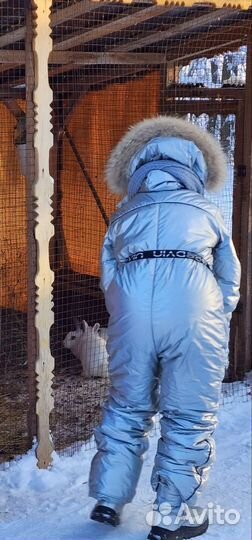 Зимний комбинезон для девочки 140