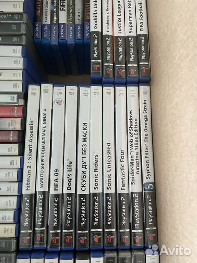 Игровые диски на ps2