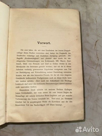 1905 Учебник немецкого уголовного права (на нем.)