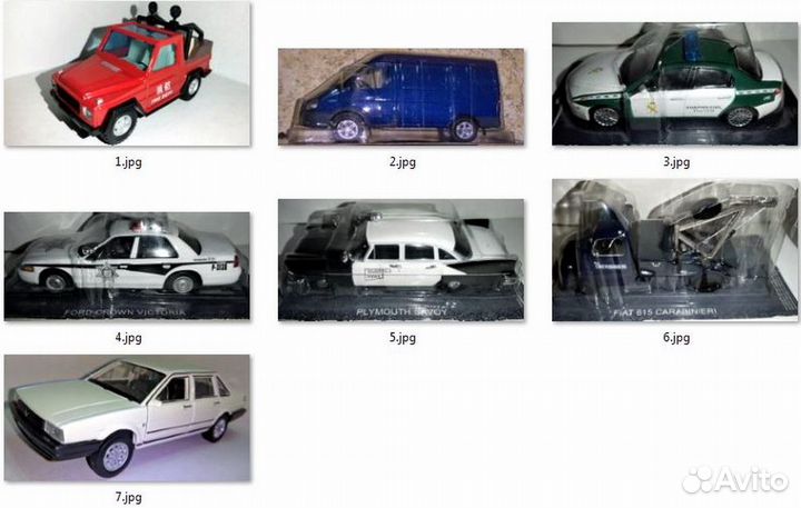 Модели машинки разные №3
