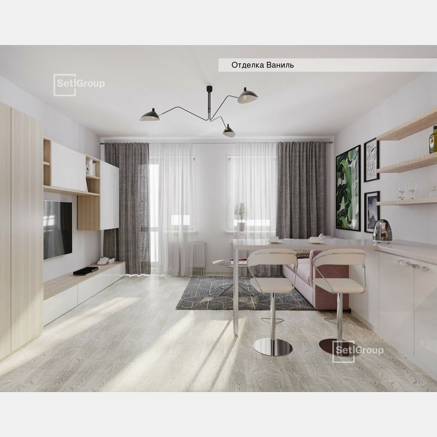 3-к. квартира, 106,3 м², 2/9 эт.