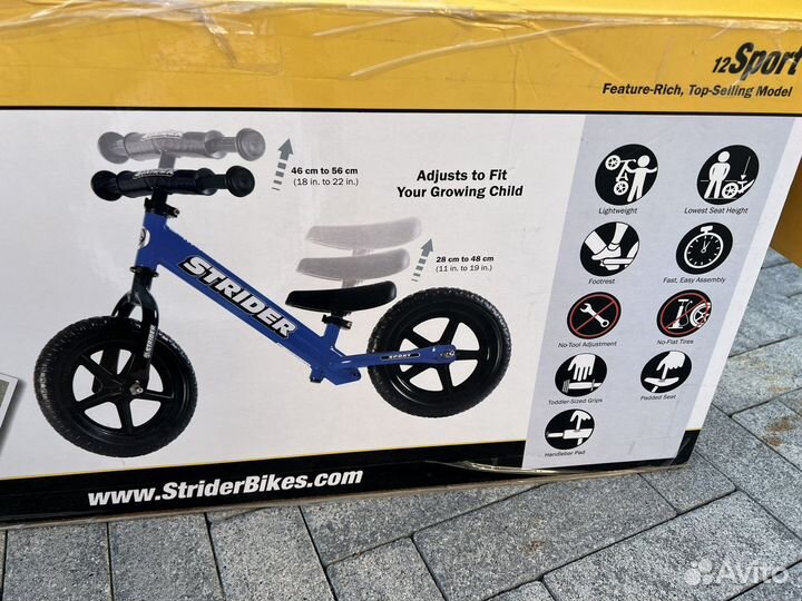 Беговел “Strider sport 12”