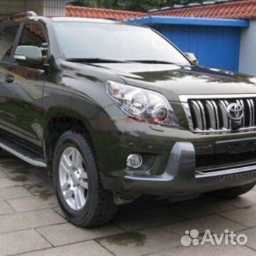 Накладка на бампер Toyota Land Cruiser 150