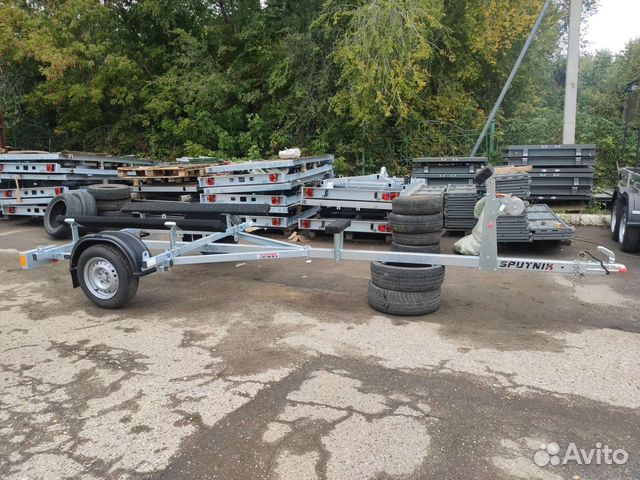 Прицеп Спутник aqua 45 Lite без рессор