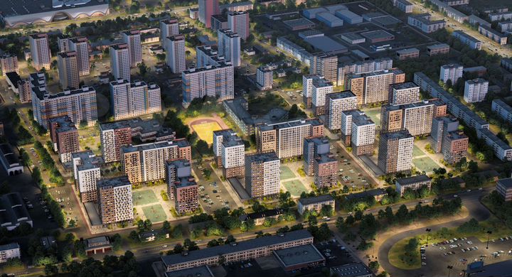 3-к. квартира, 72,3 м², 14/15 эт.