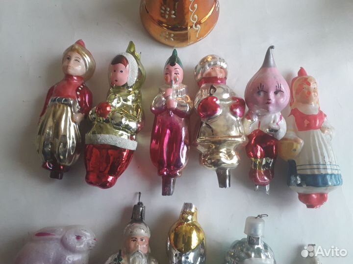 Елочные игрушки СССР