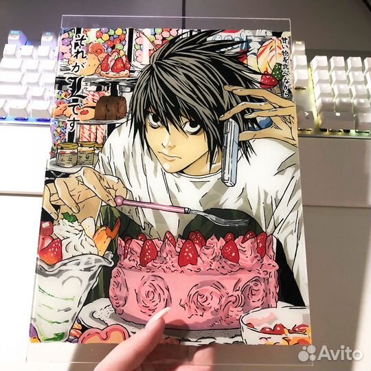 Аниме на стекле, Эл, Тетрадь смерти