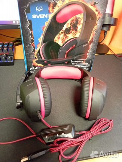 Игровые наушники Sven AP-U989MV