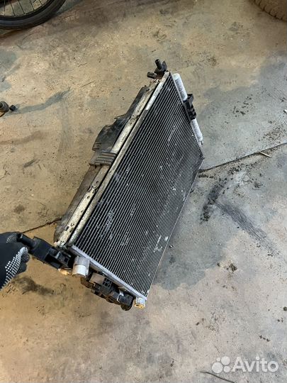 Кассета радиаторов ford focus 3 diesel