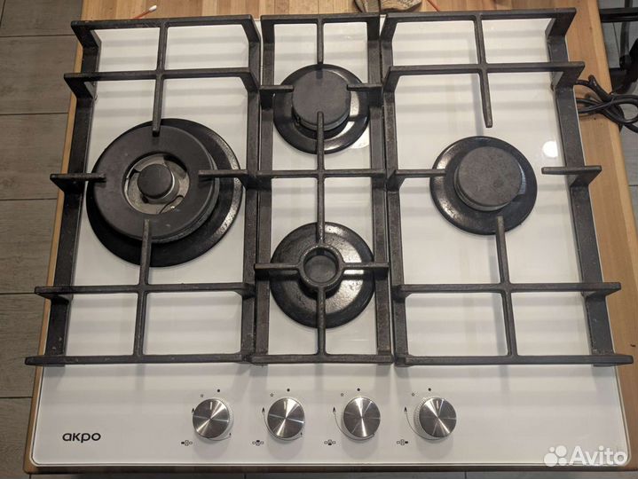 Варочная панель акро PGA 604 VGC-T WH