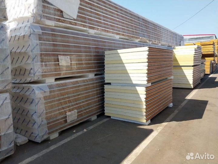 Сэндвич-панели 20000 м2 в наличии