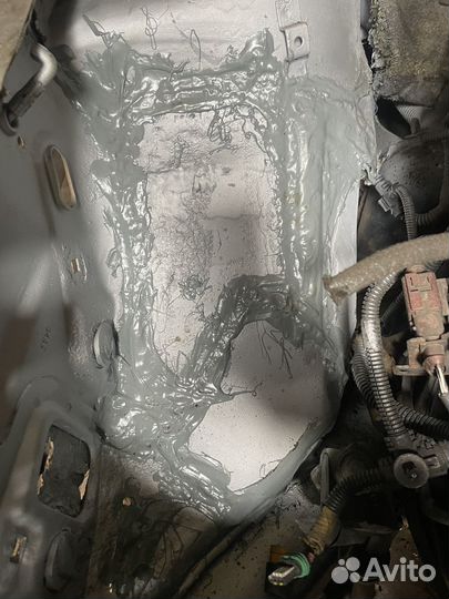 Переварка днища порогов