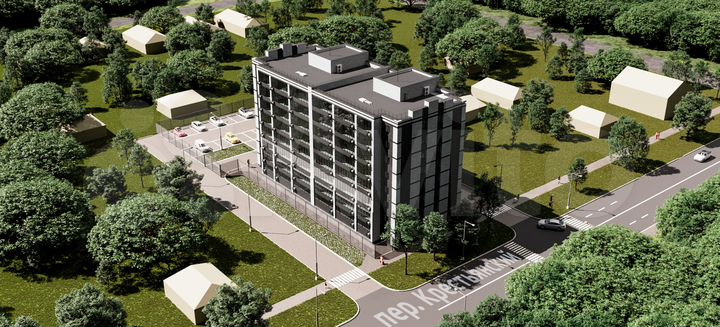 2-к. квартира, 54,8 м², 1/8 эт.