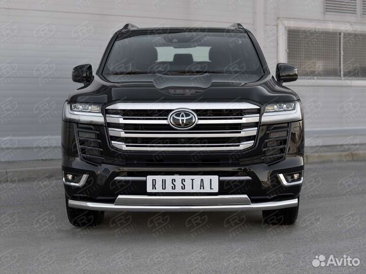 Защита бампера toyota land cruiser 300