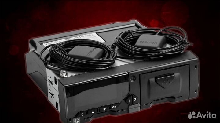 Тахограф Меркурий новый с чипом скзи