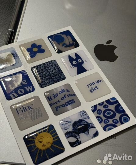 3Д наклейки на чехол