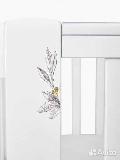 Кроватка-трансформер Happy Baby Mommy Love sage