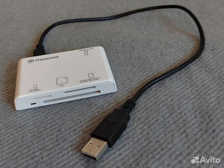 Кардридер SD/microSD/Compact Flash