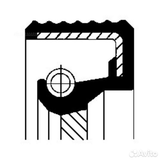 Corteco 20029770B Сальник топливного насоса