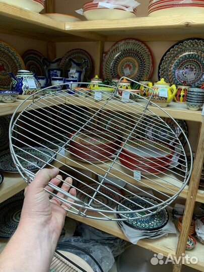 Гриль решетка круглая (усиленная) диам. 56 см