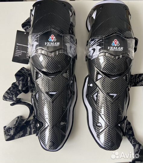 Мото защита коленей шарнирная vemar E-18