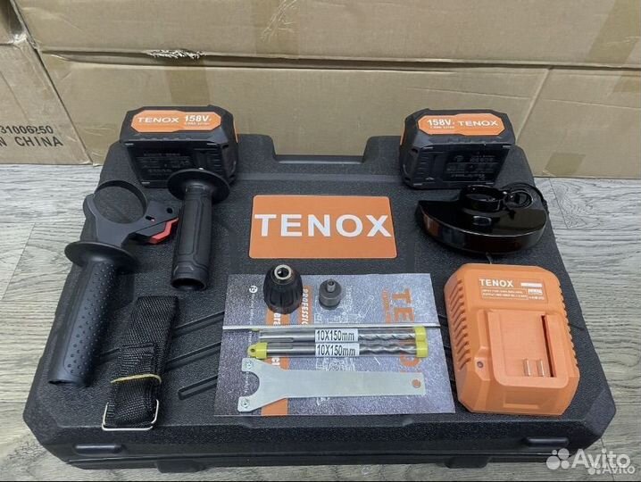 Набор аккумуляторного электроинструмента Tenox 3в1