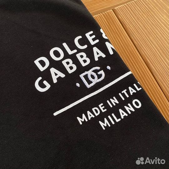 Dolce gabbana футболка мужская черная Турция