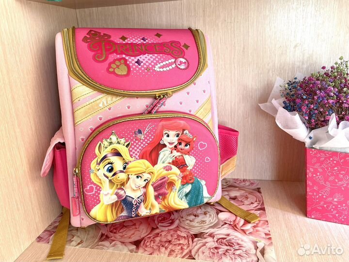 Школьный рюкзак для девочки Kinderline Princesses