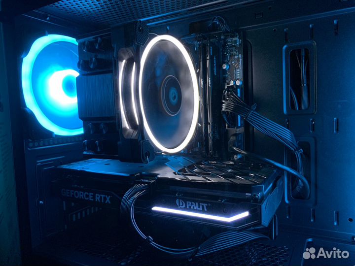 Игровой PC. I5 12400f/RTX 4060/32 GB/SSD M2+HDD
