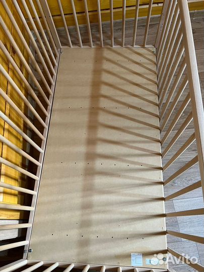 Детская кроватка IKEA с матрасом