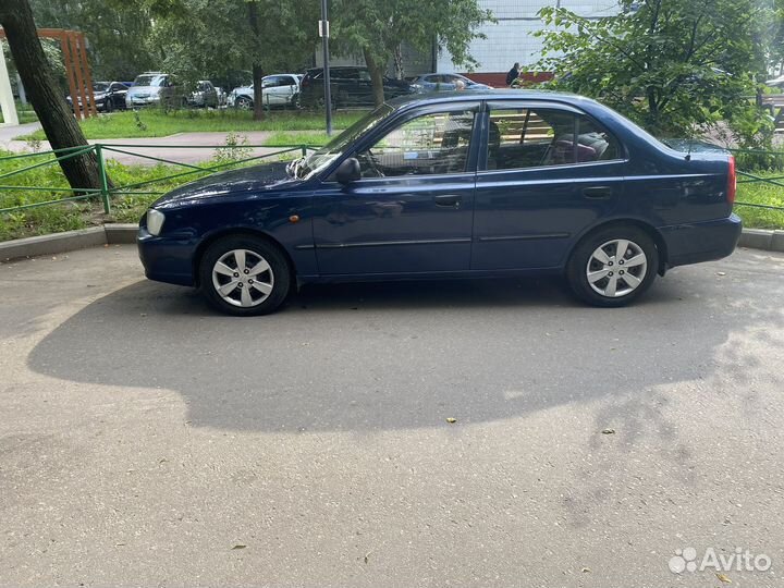 Hyundai Accent 1.5 AT, 2008, 195 000 км