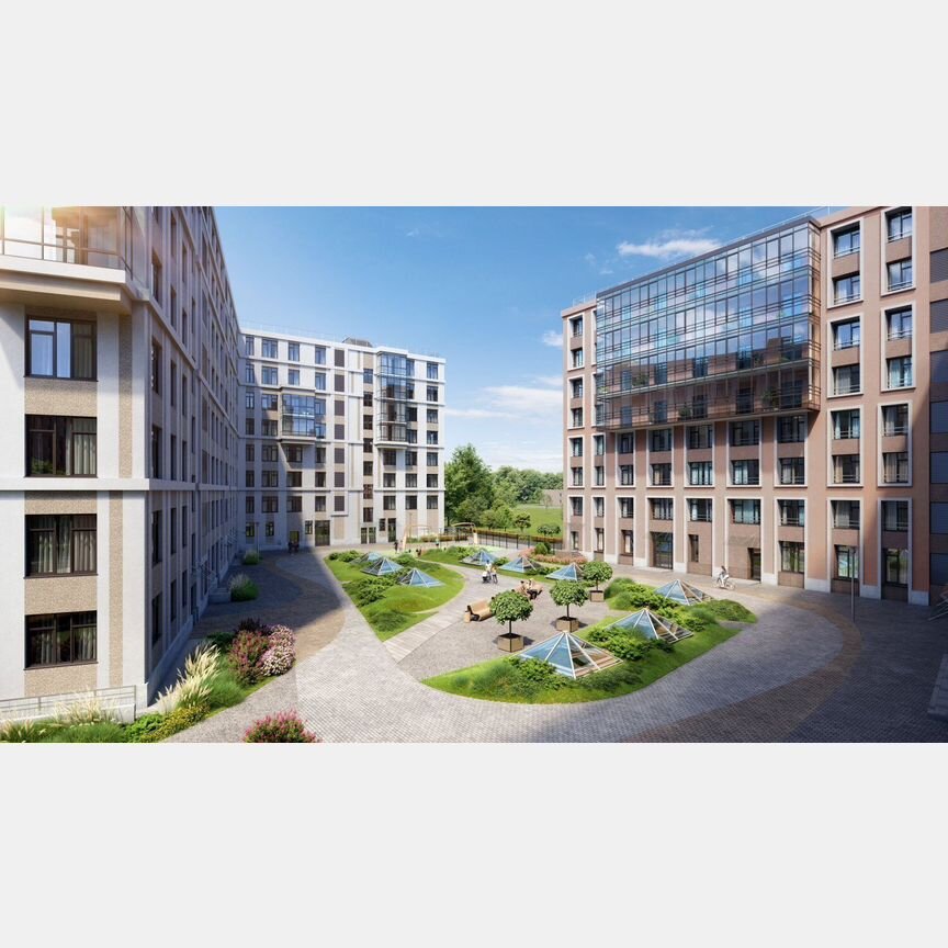 3-к. квартира, 89,9 м², 7/8 эт.