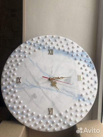 Часы из эпоксидной смолы