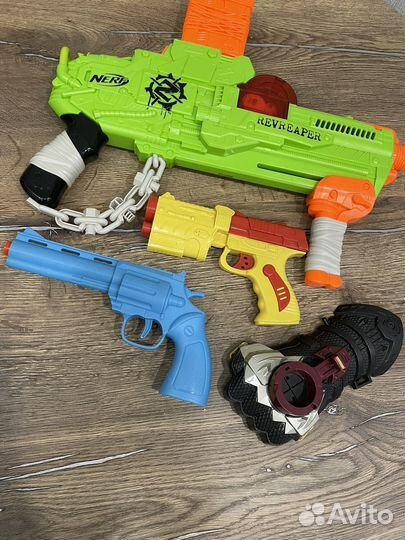Игрушки оружие пакетом