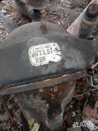 Задний мост hyundai hd72