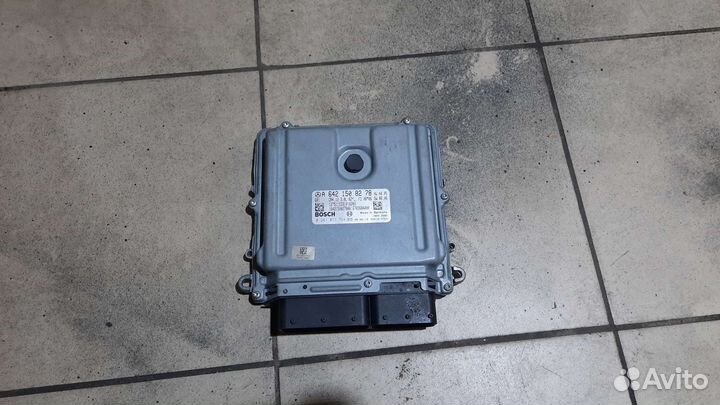 Блок управления двигателем mercedes ом 642