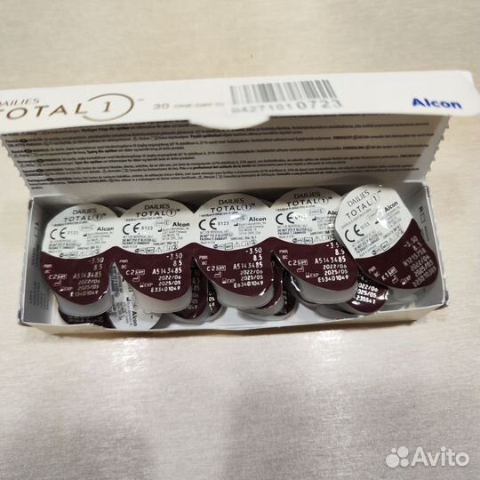 Линзы контактные