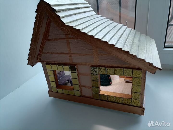 Игрушечный (кукольный) домик ручной работы