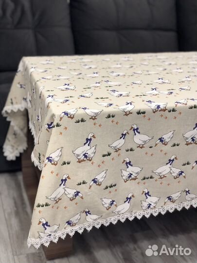 Скатерть чешские датские густ лён