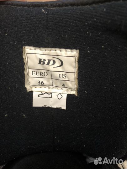 Ботинки BD для сноуборда 36 р