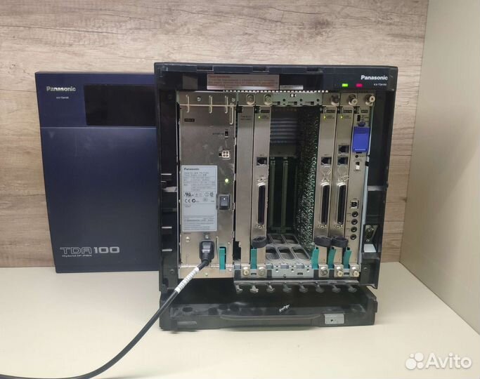 Атс Panasonic TDA100 комплект