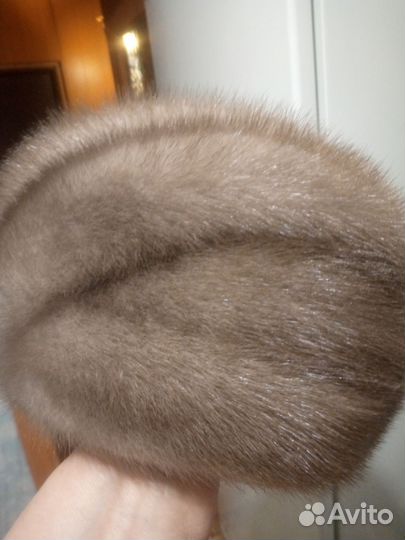 Шапка из норки 58 р
