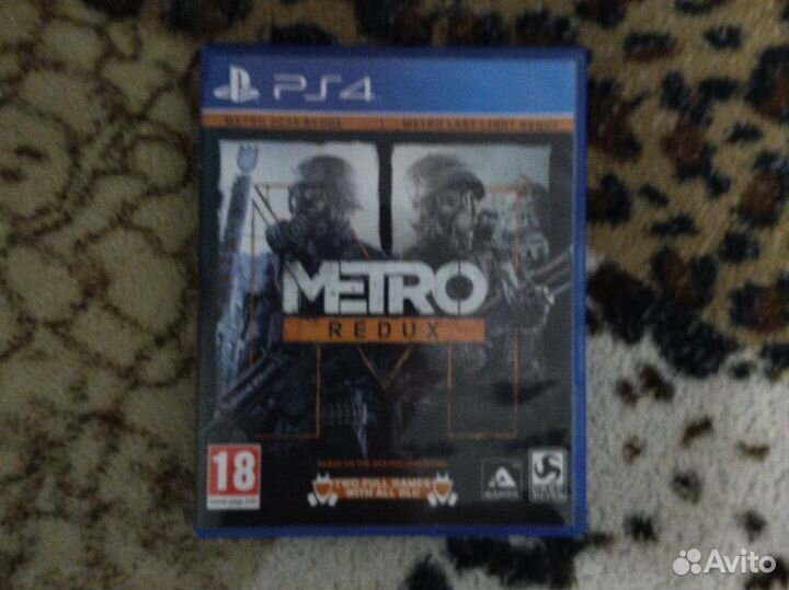 Metro 2033 redux и metro last light redux ps4