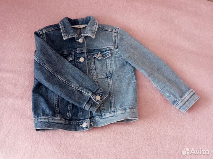 Джинсовая куртка детская