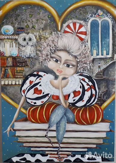 Картина маслом 'Секретная комната