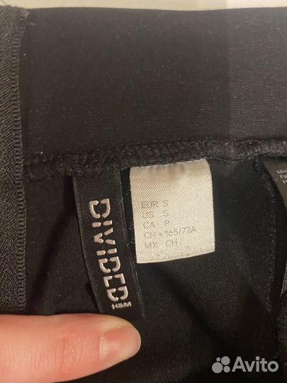 Юбка черная h&m