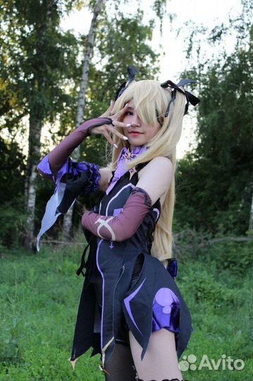 Косплей фишль genshin Impact костюм геншин