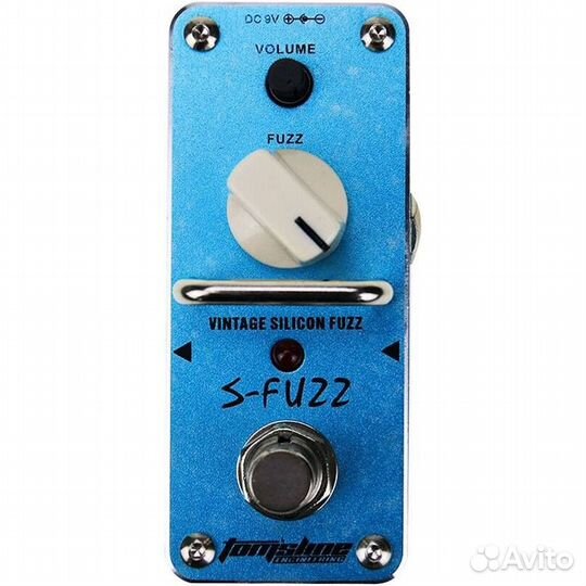 Педаль эффектов Tomsline ASF-3 S-fuzz Vintage Sili