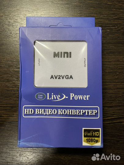 Переходник vga rca